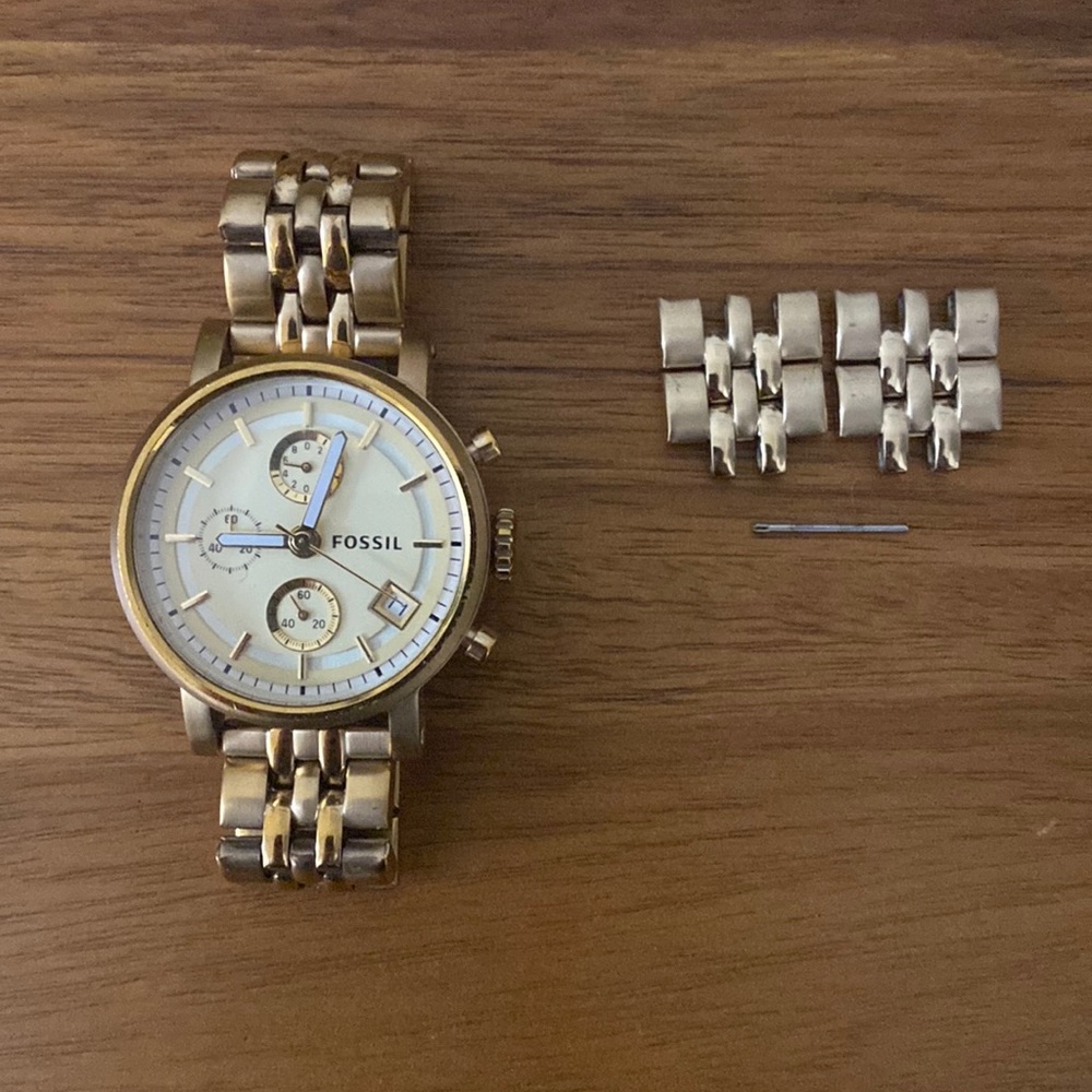 Gently used Fossil Chronograph Women’s Watch